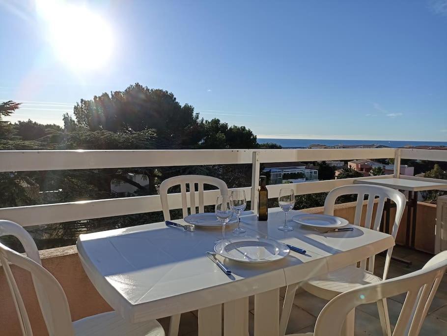 Beau Duplex Vue Mer - Terrasse - Garage - Wifi Sète Dış mekan fotoğraf